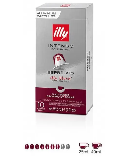 Кофе в капсулах Illy Intenso Espresso 10 шт. 57 г (890119) - фото 3