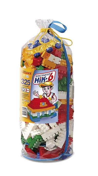 Дитячий конструктор НІК-6 70934, 325 великих деталей - фото 2