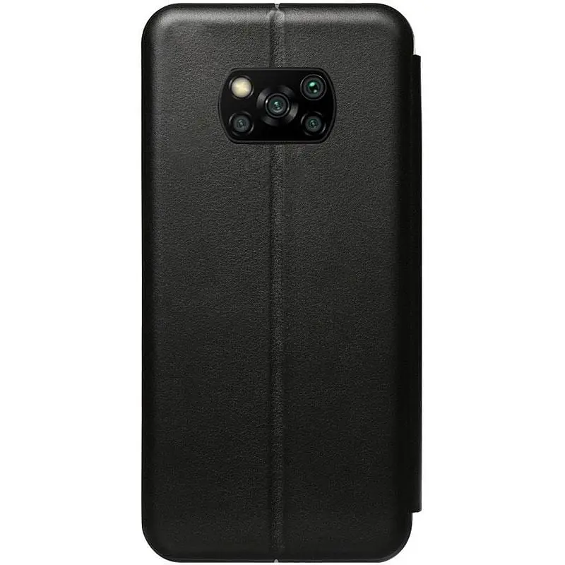 Чохол-накладка Toto Book Rounded Leather Case Xiaomi Poco X3 Black - фото 2