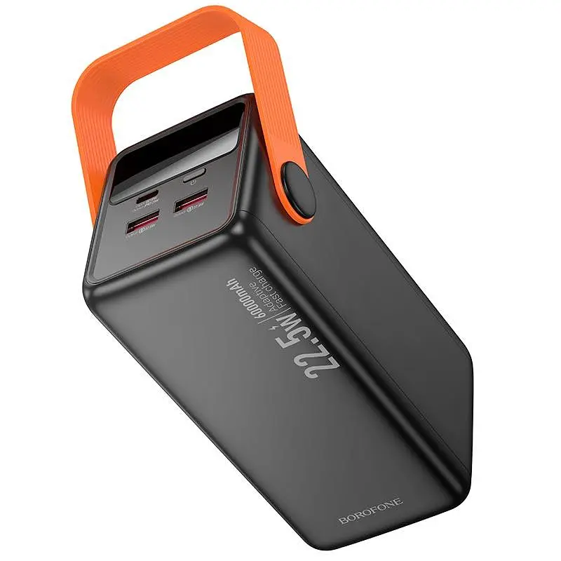 УМБ Borofone Magnifico fully compatible power bank BJ66B 60000mAh | 2USB/Type-C, PD/QC, 22.5W| - фото 2