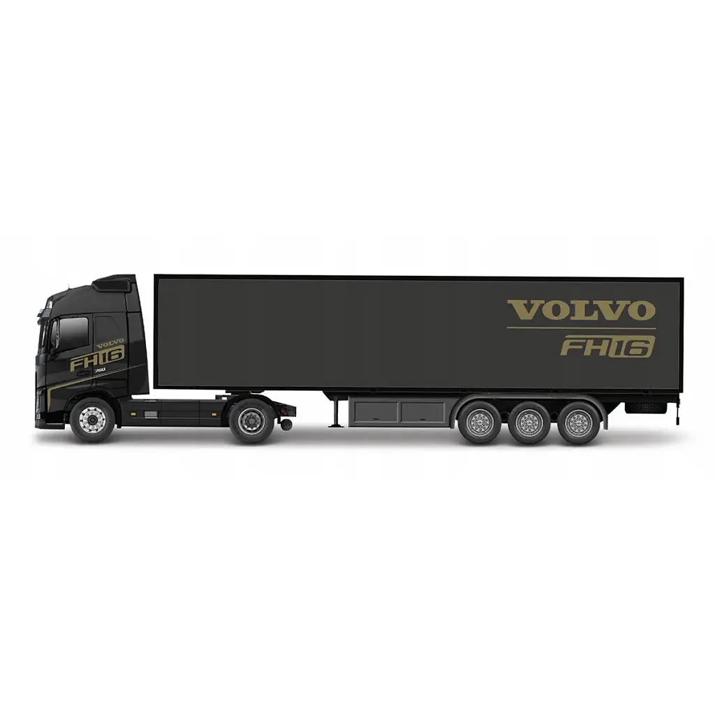 Автомодель - ФУРА VOLVO FH16 GLOBETROTTER 750 XXL (чорний) - фото 2