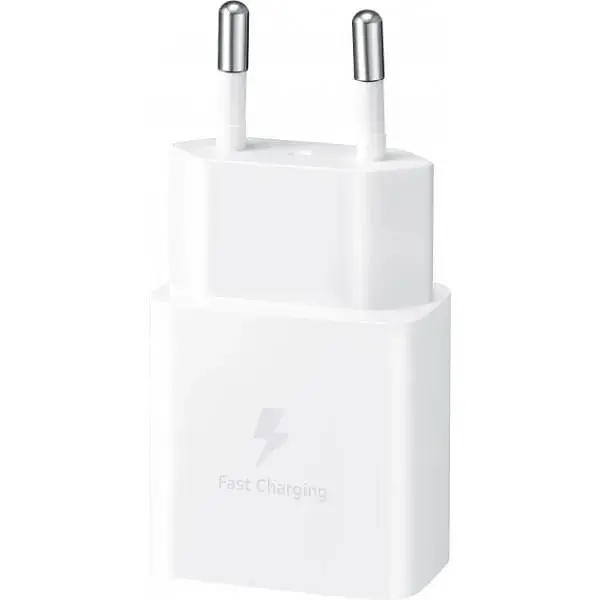 Мережевий зарядний пристрій Samsung 15W PD + Cable USB-C to USB-C White (EP-T1510XWEGEU) [65028] - фото 3
