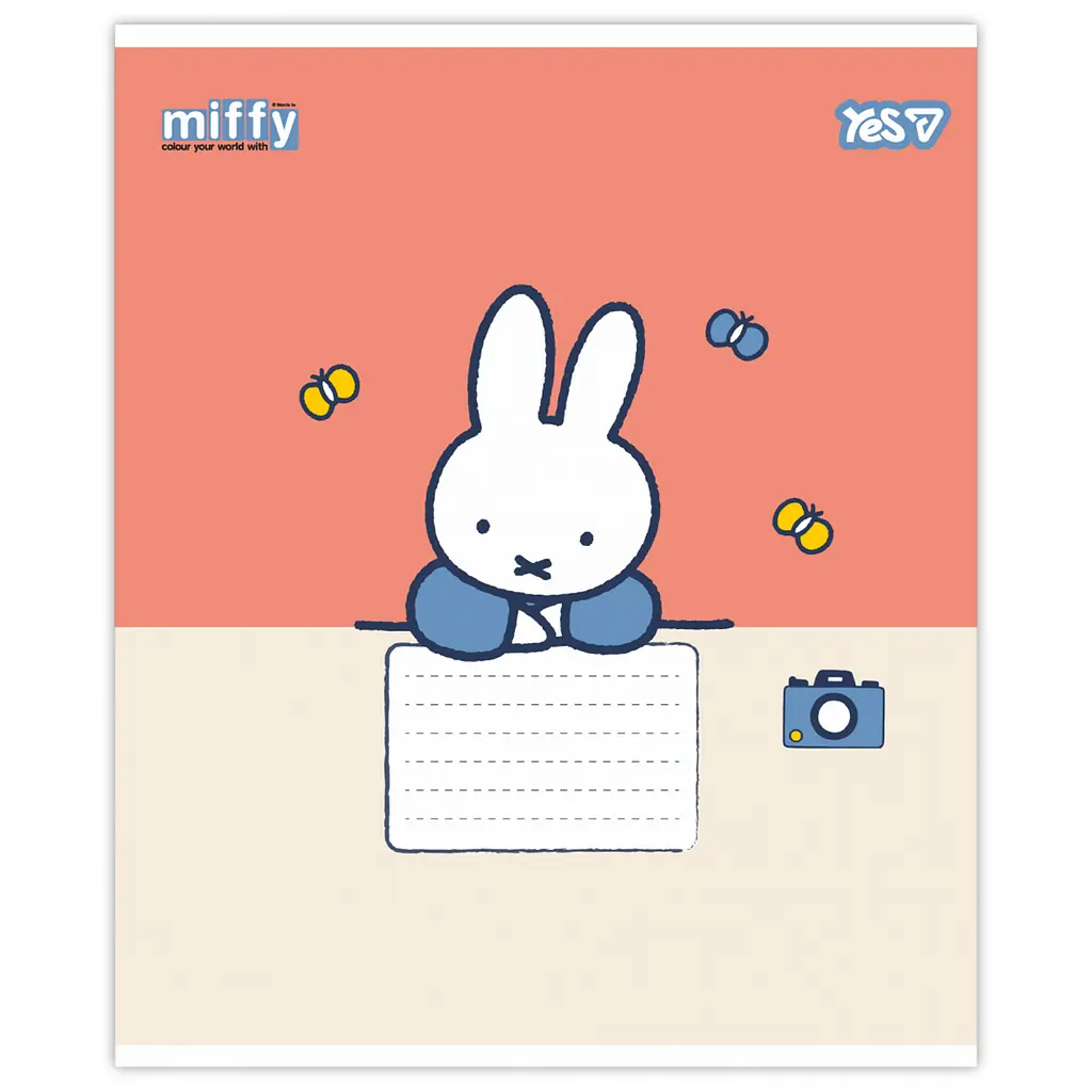 Набір зошитів Yes My Miffy 12 аркушів у лінію 25 шт. (768652) - фото 2