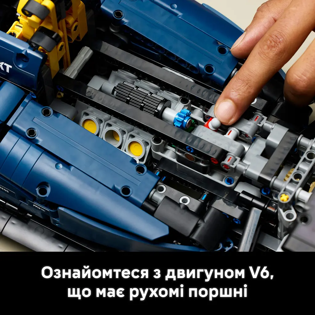 Конструктор LEGO Technic Автомобіль F1 Oracle Red Bull Racing RB20, 1639 деталей (42206) - фото 15