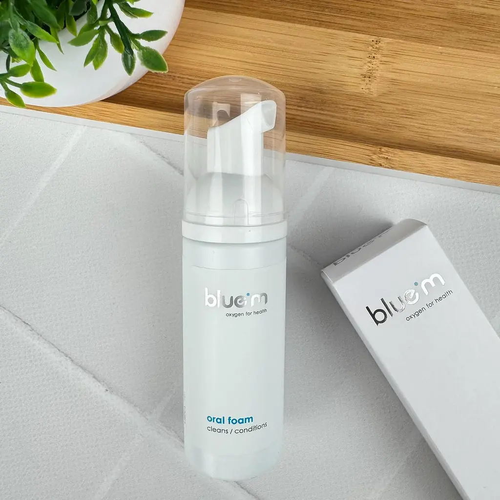 Піна для ротової порожнини BlueM Oxygen для швидкої гігієни 50 мл - фото 2