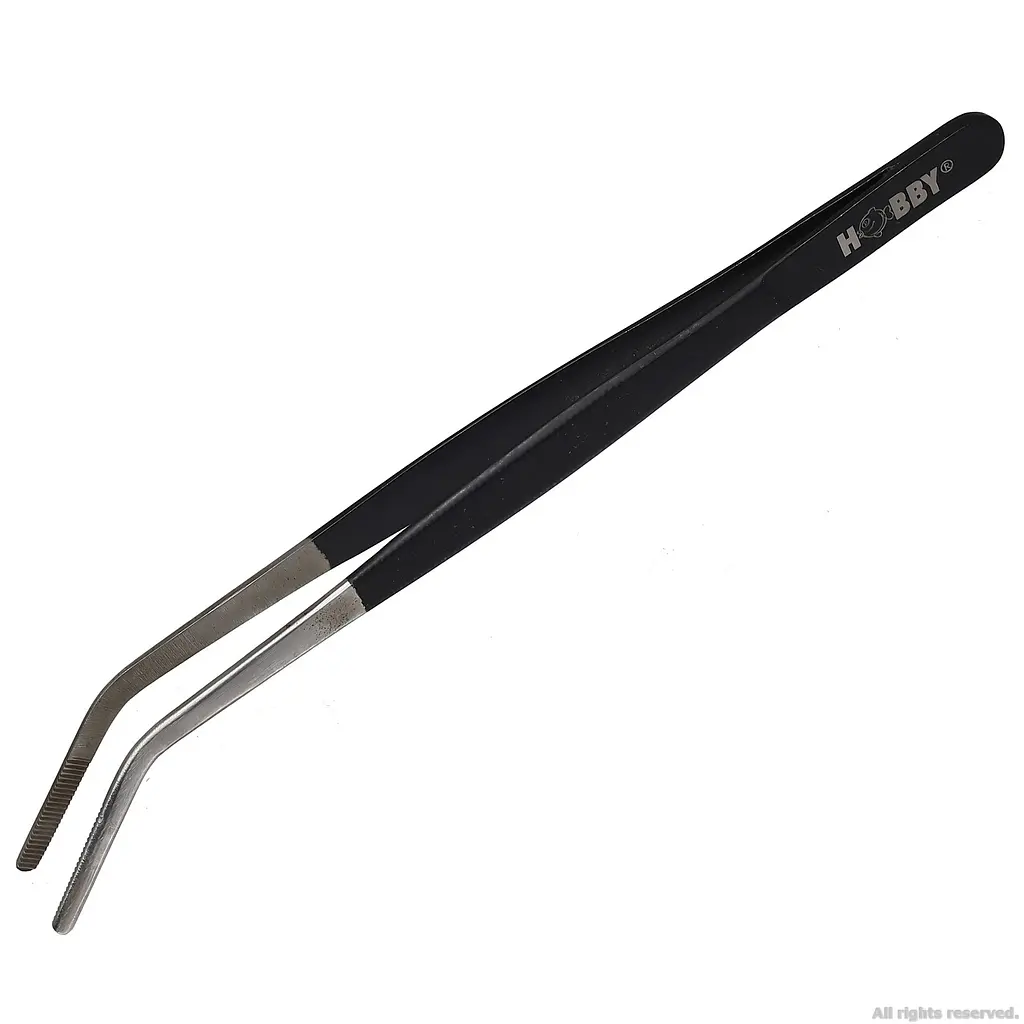Пінцет вигнутий Hobby Tweezer curved 20см (36306) - фото 2