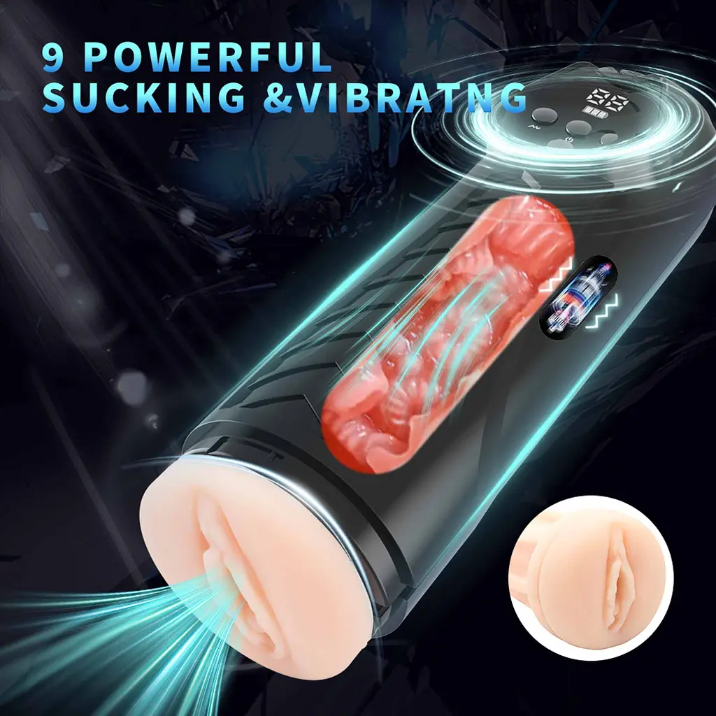 Мастурбатор LUXURY Masturbator, PREMIUM RECHARGEABLE MULTIFUNCTIONS 04 Boss Series 60-00068 103640 - фото 4