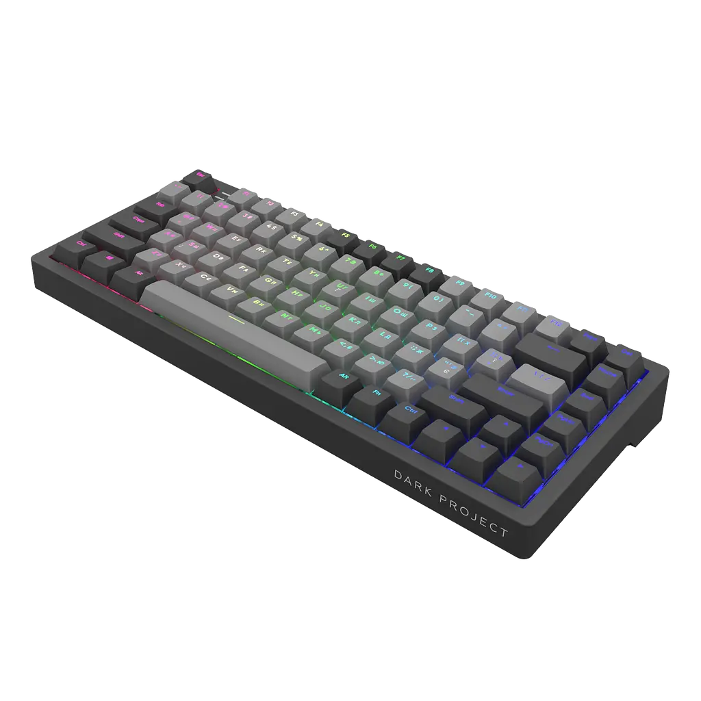Игровая клавиатура Dark Project KD83A Gateron Cap Teal ENG/UA (KB-GCT-871-100004) - фото 3