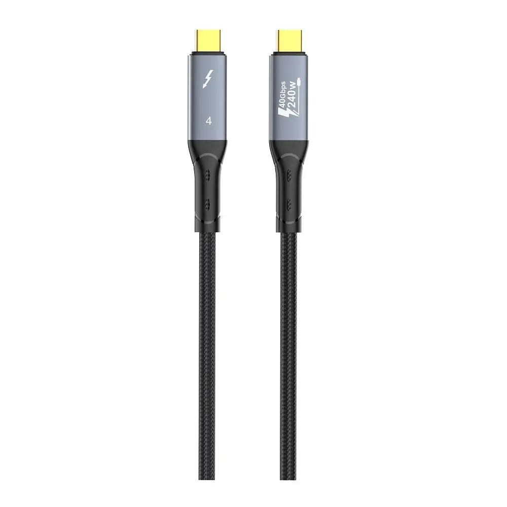 Кабель 240W Type-C to Type-C - LDNIO TC11c USB4.0 (Thunderbolt 4) 40Gbps