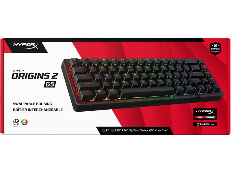 Клавіатура HyperX Origins 2 65 Black (B4QS3AA) - фото 7