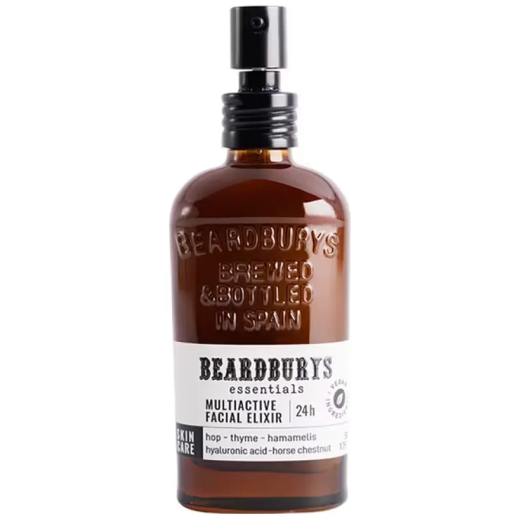 Крем-еліксир зволожувальний для обличчя Beardburys Multiactive 24H Essentials 50 мл