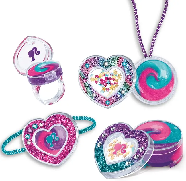 Набір дитячої косметики Barbie Sparkle Lockets Cra-Z-Art det0017638 - фото 4