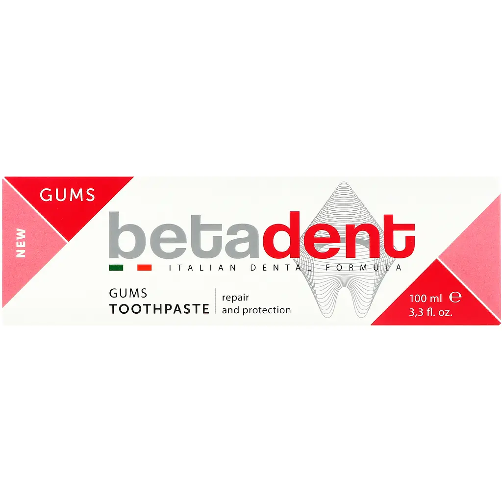 Зубна паста Betadent Gums Toothpaste 100 мл - фото 5