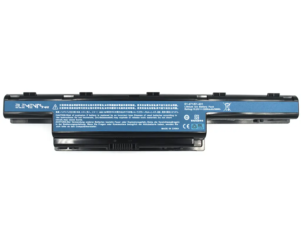 Акумулятор для Acer Aspire 4552 5551 7551 TM 5740 7740 eMachines D528 E440 G640 E640 10.8V 5200 mAh (4741-3S2P-5200) - фото 2