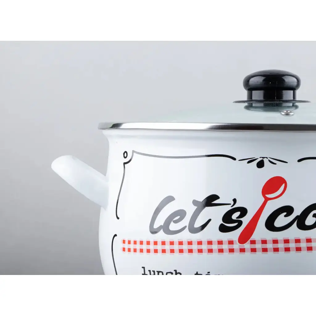 Каструля Gusto GT-T-118-LCW Lets cook 18 см 3.1 л (117660) - фото 2