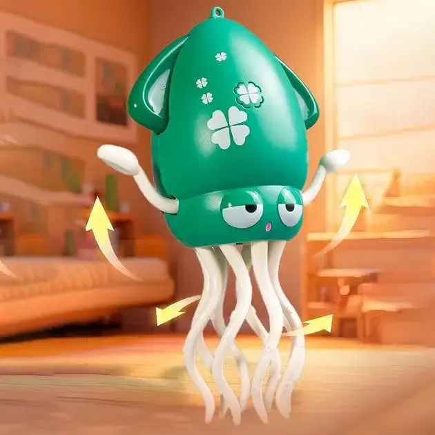 Інтерактивна іграшка Танцюючий кальмар Dance Squid DT-505 з музикою та LED-підсвіткою - фото 4