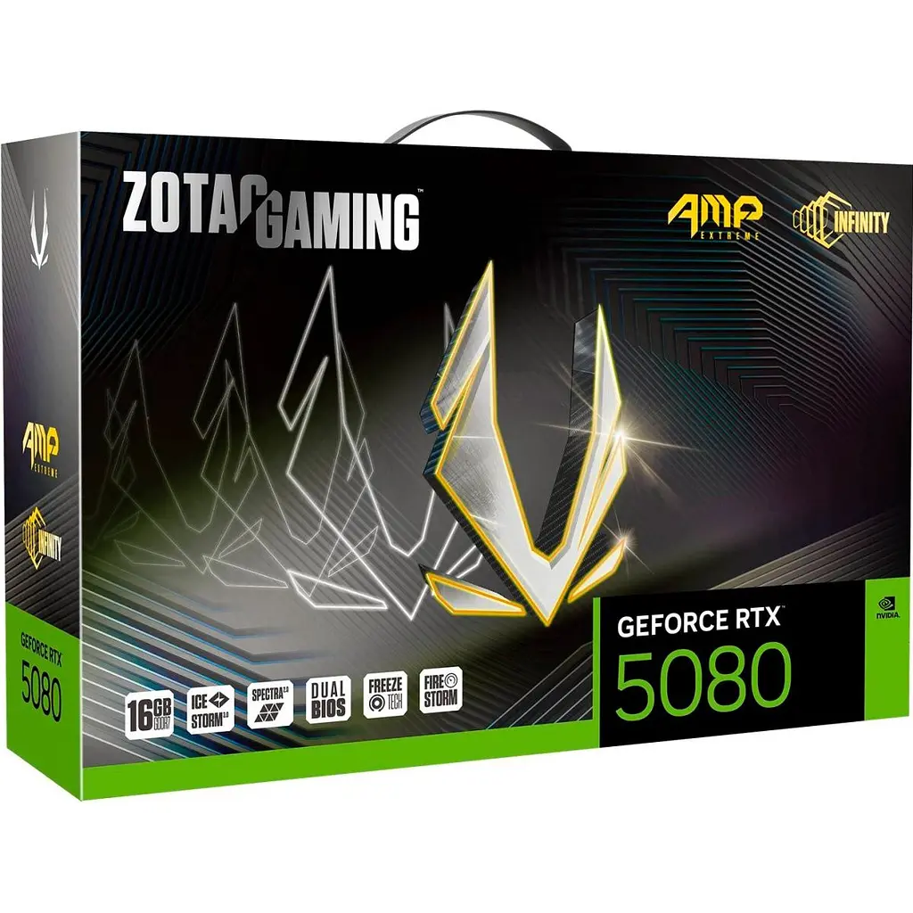 Відеокарта Zotac Gaming GeForce RTX 5080 AMP Extreme INFINITY 16GB [ZT-B50800B-10P] EU [127260] - фото 8