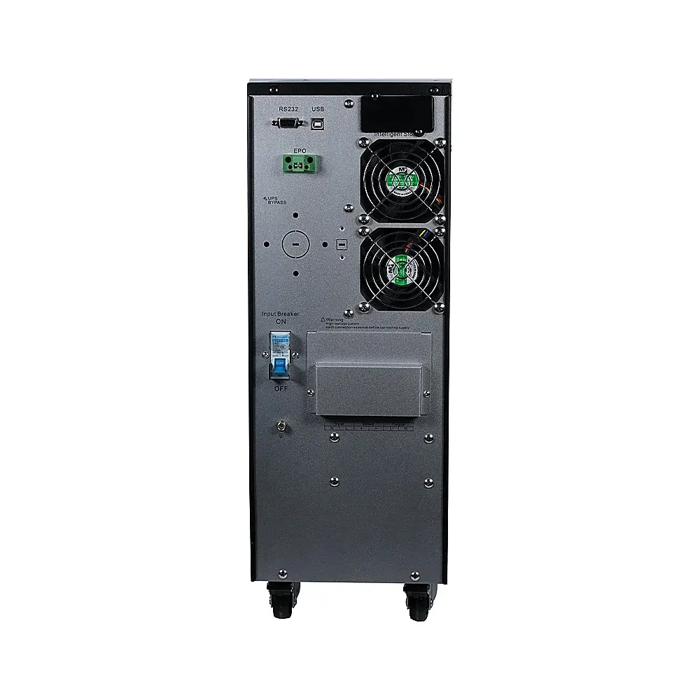 Джерело безперебійного живлення KRF-T6000VA/5400W(LCD) Pro Online UPS Kraft (42-00021) - фото 6
