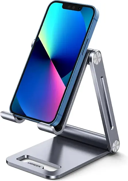 Тримач для телефона Ugreen LP263 Phone Holder with Roller Silver (80708) - фото 2