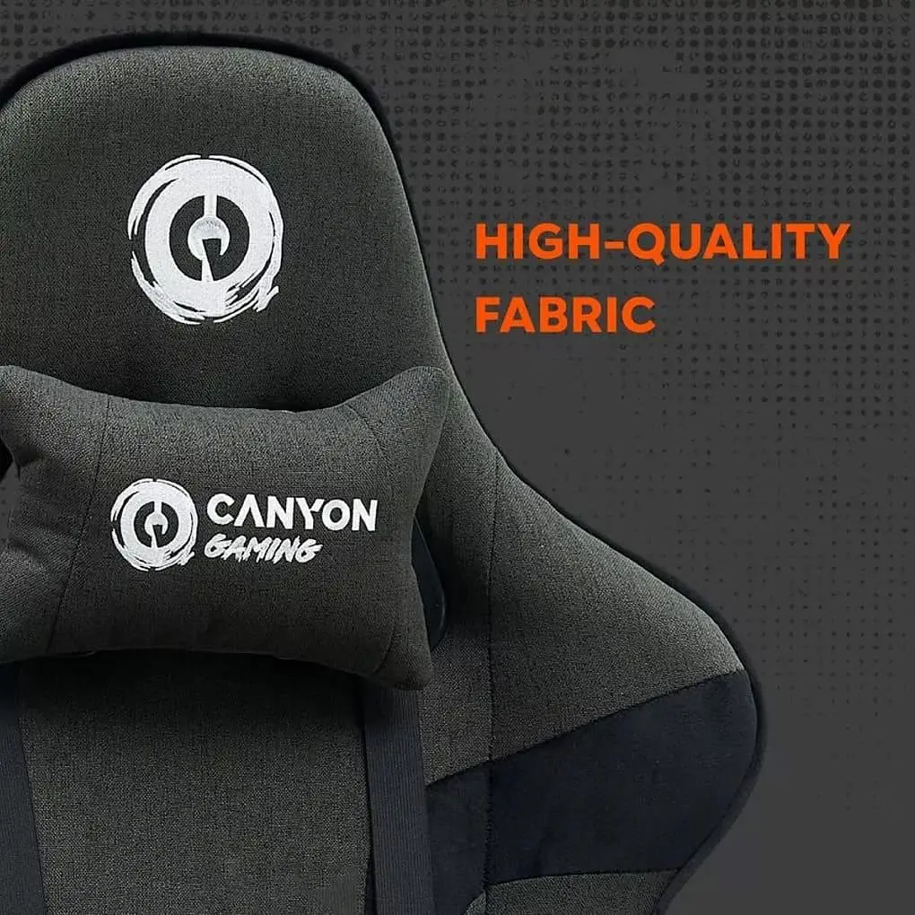 Ігрове крісло Canyon Crest FCH01 Fabric Grey (CNS-FCH01) - фото 7