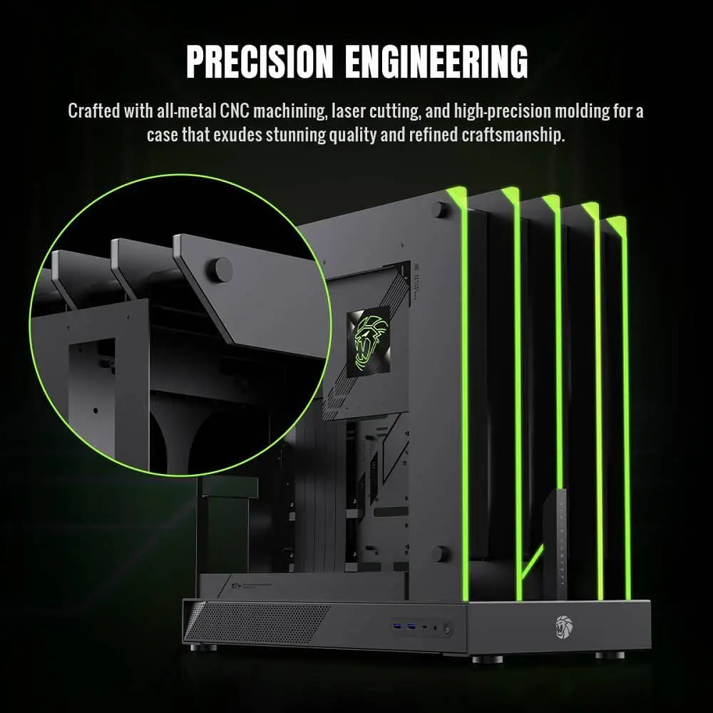 Корпус GameMax Blade Concept RGB Black без БЖ (Blade Concept) - фото 14