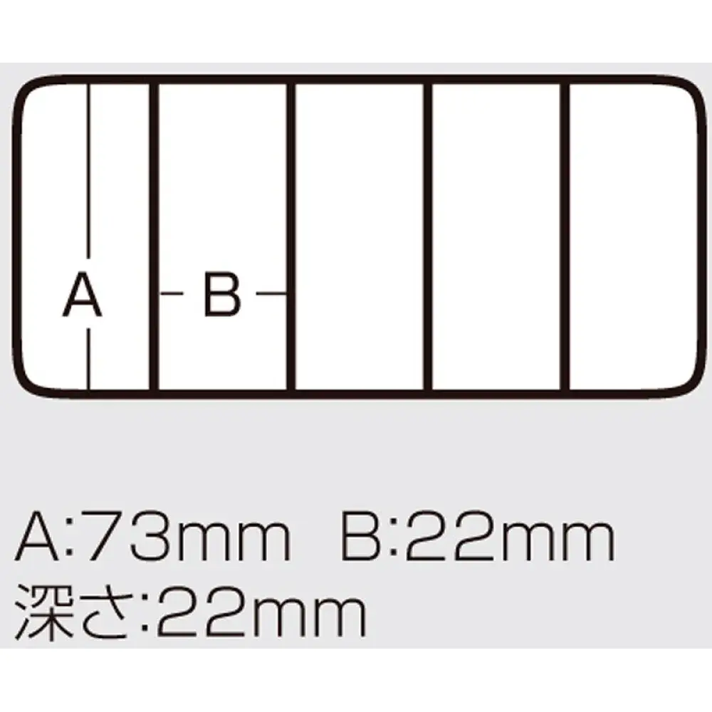 Коробка Meiho Mini Hunter 122x80x26mm Clear - фото 3