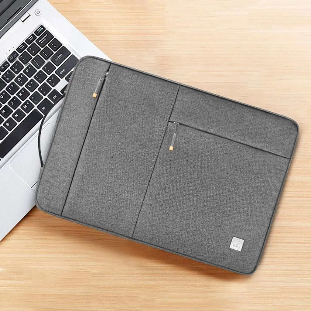 Чохол-сумка WiWU Alpha Slim Sleeve для Apple MacBook 15.6`/16` Grey [77773] - фото 4
