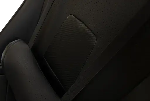 Геймерське крісло GT Racer чорне (X-2317 Black/Carbon Black) - фото 10