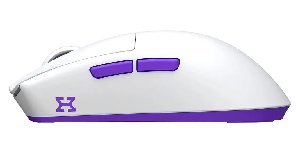 Миша HATOR Hellyberry HM47 Wireless White Violet (HM47_white_violet) - фото 2