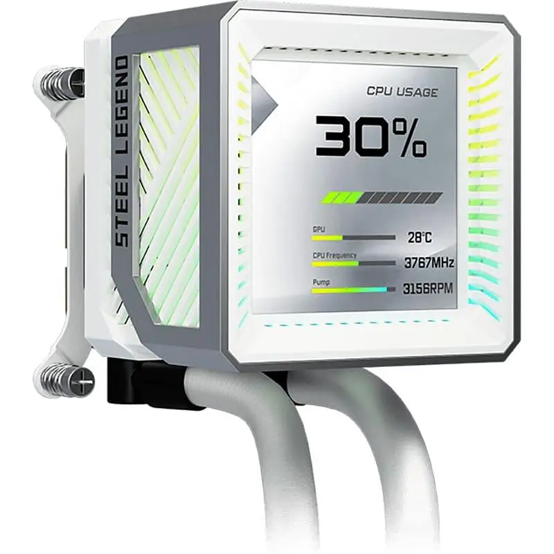 СВО ASRock Steel Legend 360 LCD White (Steel Legend 360 LCD) - фото 9