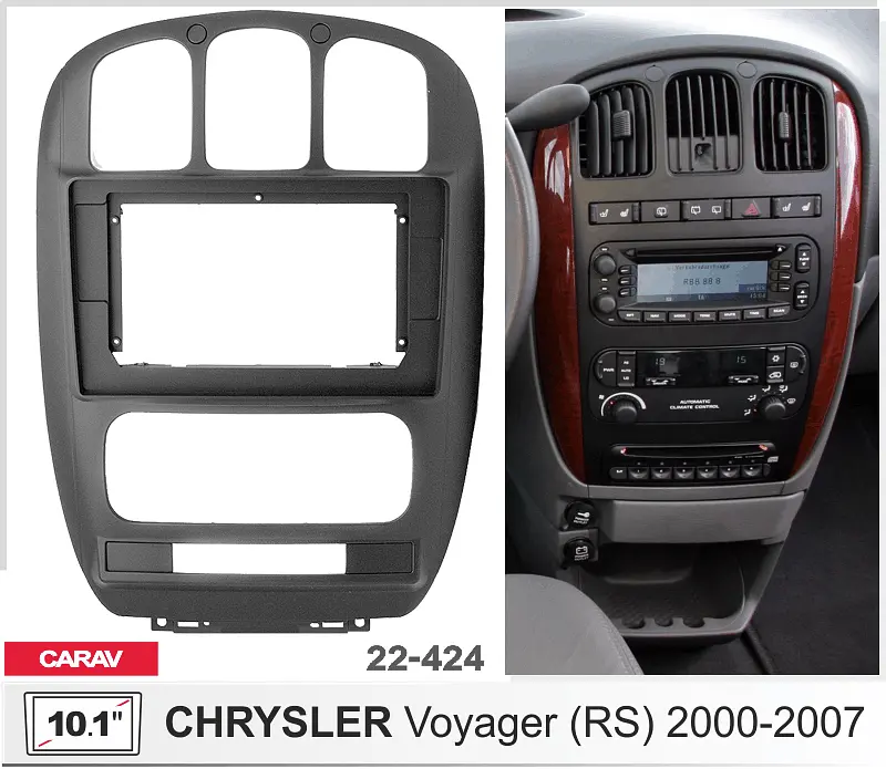 Переходная рамка Chrysler Voyager Carav 22-424 - фото 3