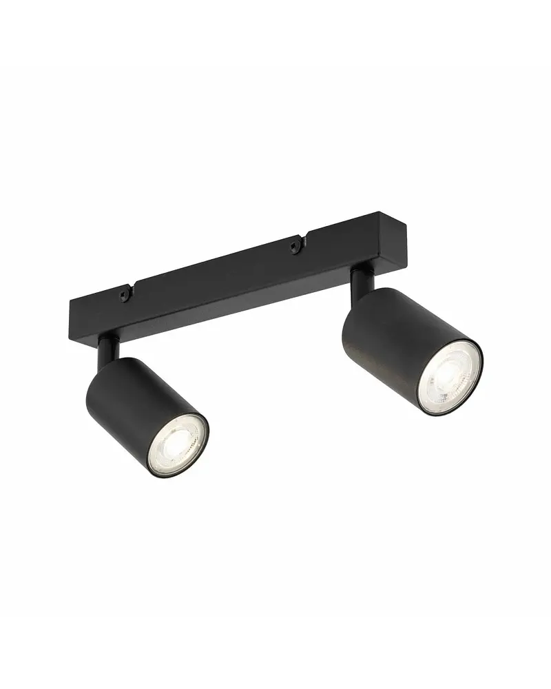Світильник поворотний, спот TK Lighting 6175 Top GU10 2x10W IP20 Bk - фото 3