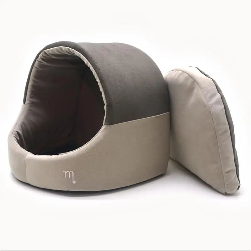 Будка для котів та собак Zoo-hunt Елегант коричнева №2 425х375х375 мм (ZH40876851-1) - фото 2