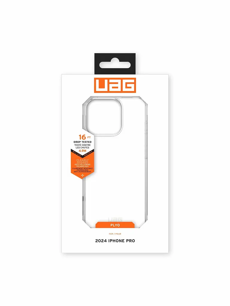 Чохол UAG для iPhone 16 Pro, Plyo, Ice teh0019385 - фото 7