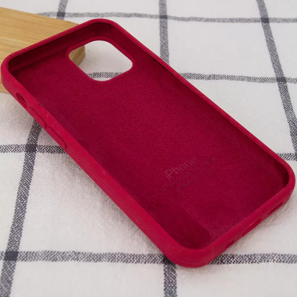 Чохол Silicone Case для Apple iPhone 14 (Red) AA [72548] - фото 3