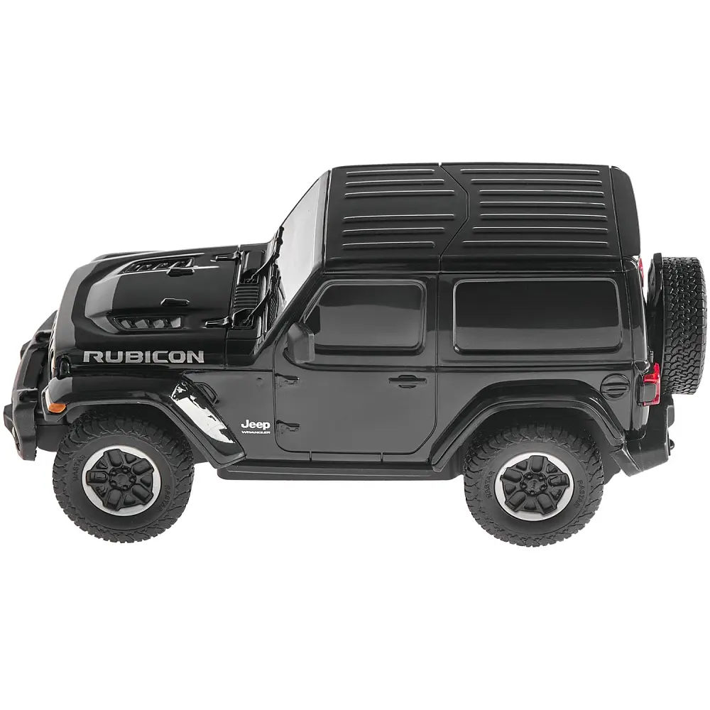 Машинка Rastar JEEP Wrangler JL 1:24 Чорний - фото 3