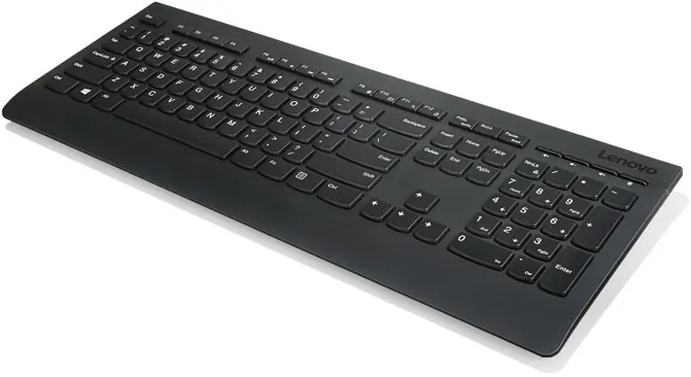 Клавіатура мембранна Professional 108key, WL, EN/UKR/RU, чорний Lenovo teh0013866 - фото 4