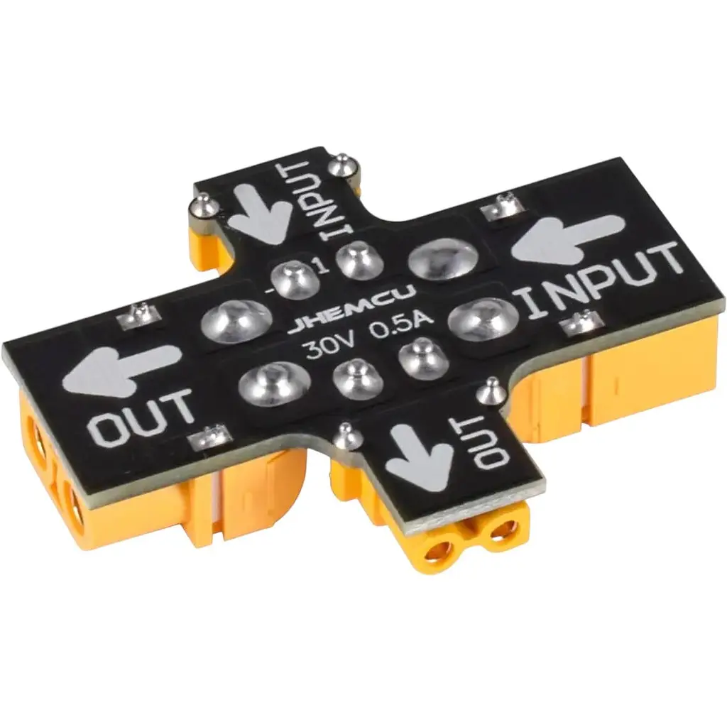 Запобіжник JHEMCU Amass 1-6S 30V XT30/XT60 Smoke Stopper для FPV дронів тестер смоук стопер - фото 3