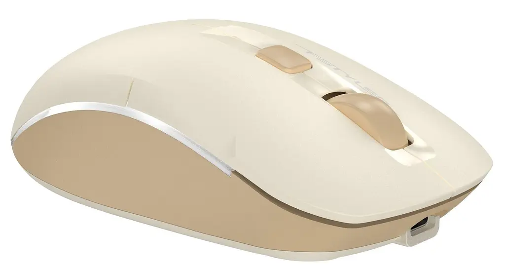 Беспроводная мышь A4Tech Fstyler FB26CS Air2 Wireless Cafe Latte (FB26CS Air2 (Cafe Latte)) - фото 3