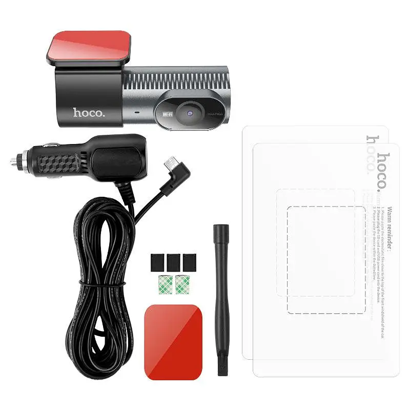 Відеореєстратор Hoco DV13 Screenless hidden driving recorder (6942007644167) - фото 6