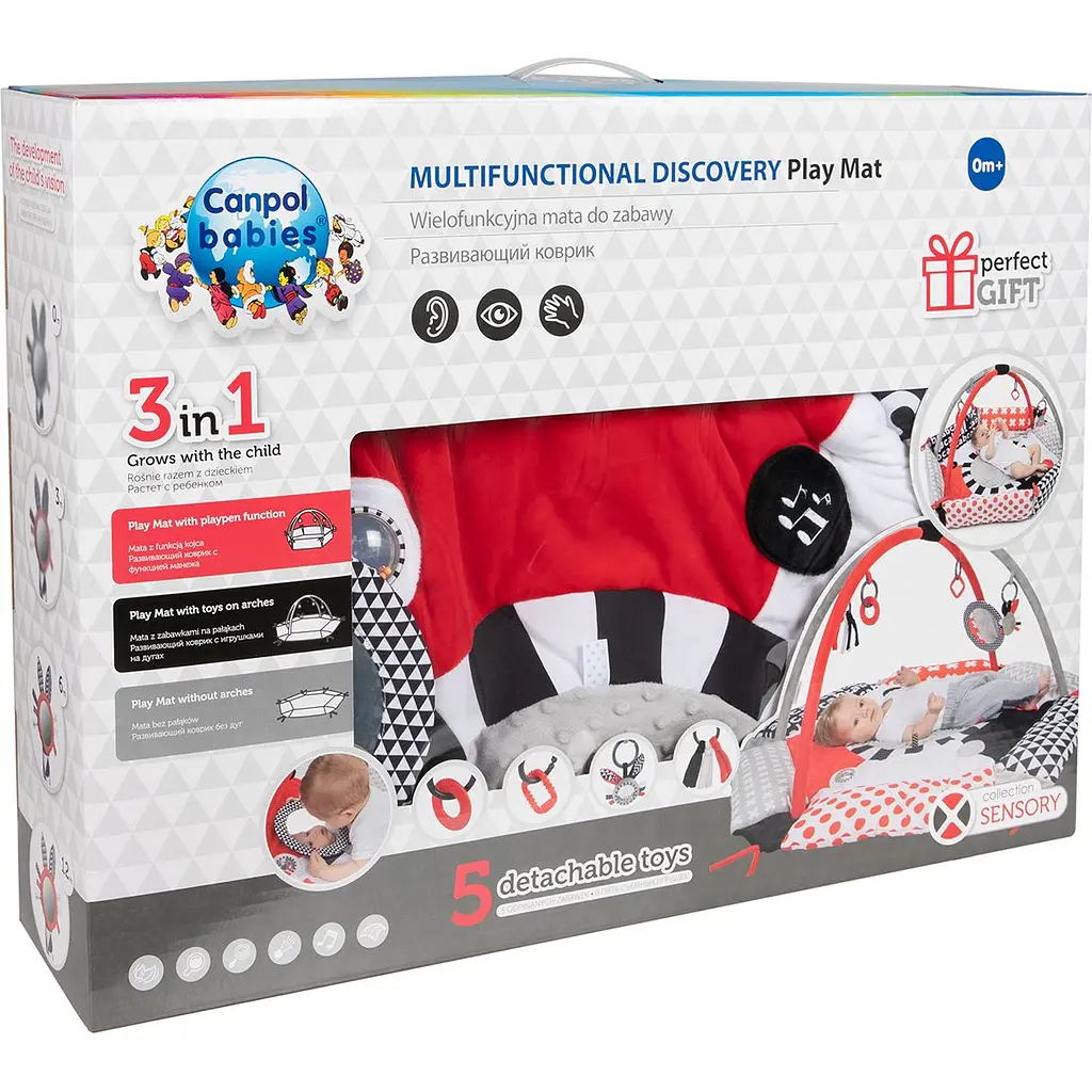 Развивающий коврик Canpol Babies Sensory Toys (68/077) - фото 13