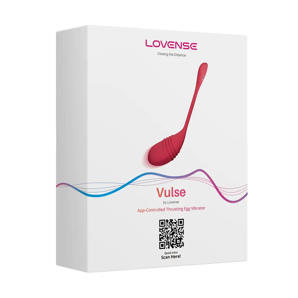 Смарт-віброяйце з пульсацією Lovense Vulse (Thrusting Egg Vibrator), імітація фрикцій - фото 8