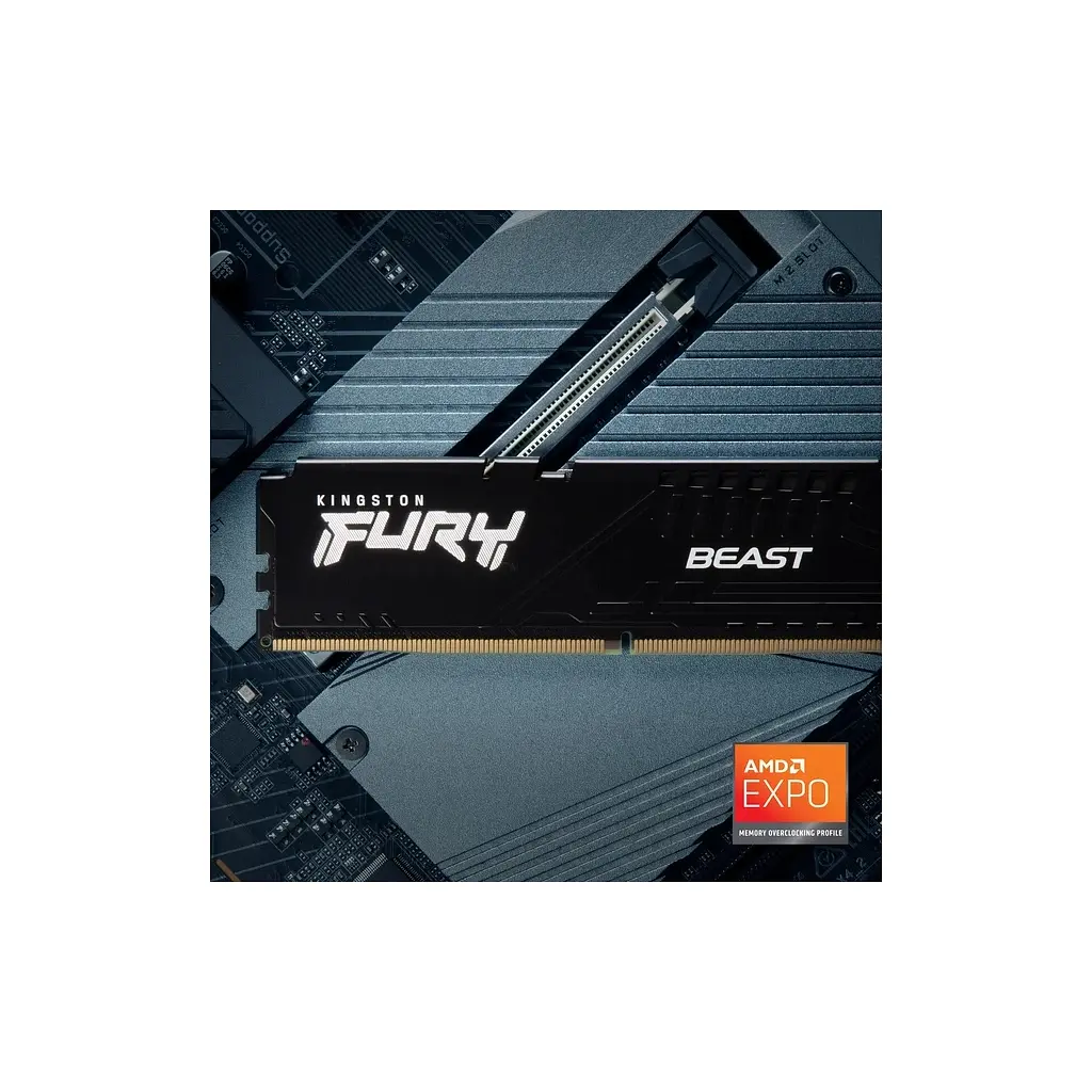 Модуль пам'яті для комп'ютера DDR5 8GB 5600 MHz Beast AM5 Black Fury (KF556C36BBE-8) - фото 6