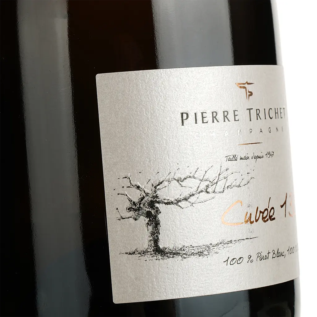 Шампанское Pierre Trichet Cuvee 1333 Brut Champagne Blanc de Blancs AOC белое брют 0.75 л - фото 3