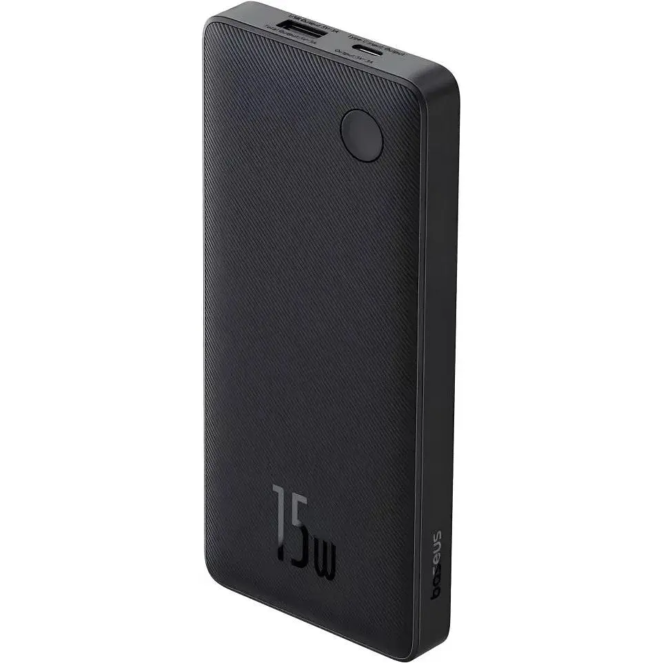 Портативный аккумулятор Baseus Airpow Lite 15W 10000mAh black (P10067500123-00) - фото 2