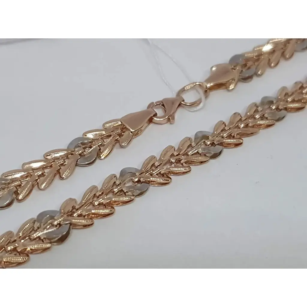 Золотий ланцюжок Столична Ювелірна Фабрика (Фантазійне). 350371КБ 50 - фото 2