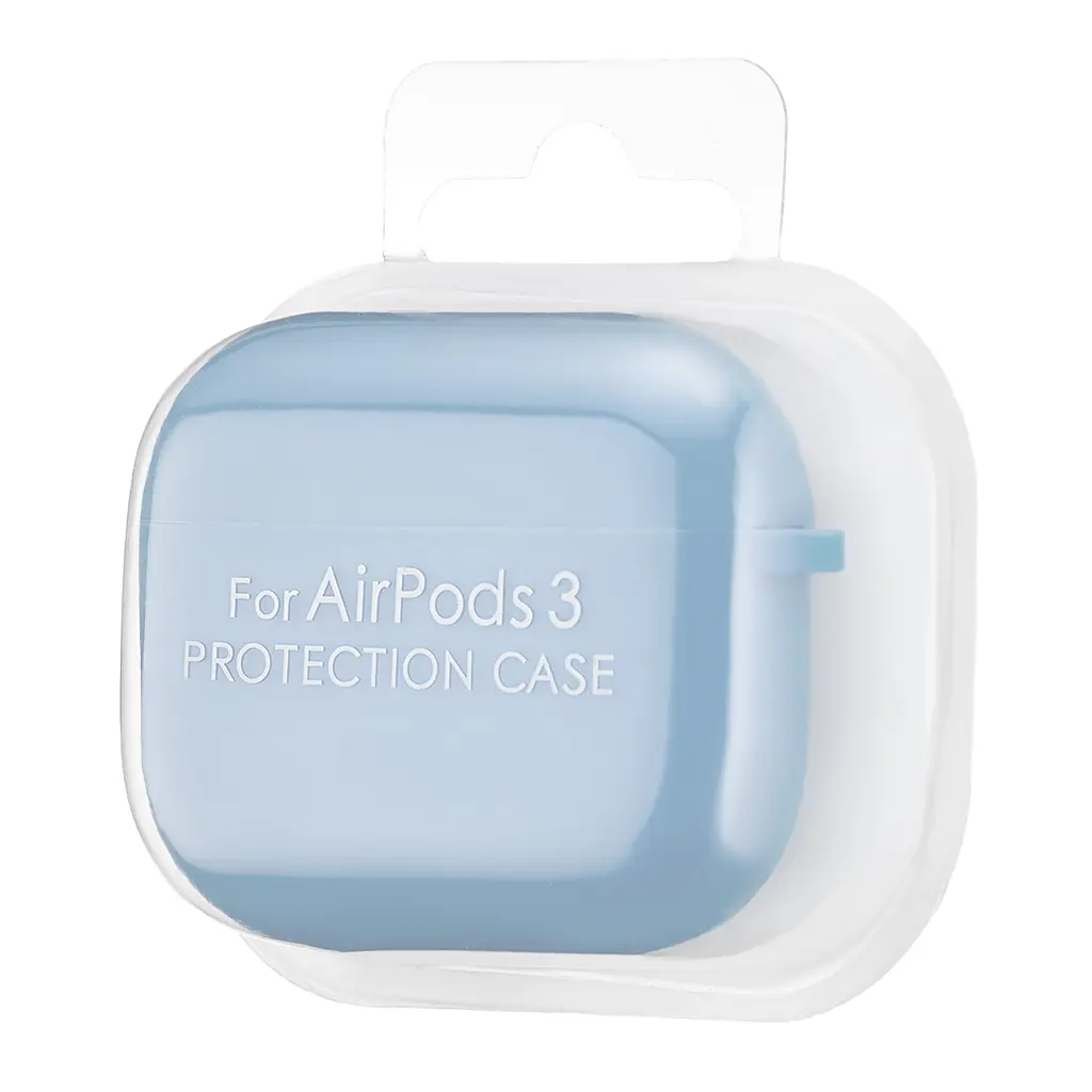 Чохол Silicone Case 2,5mm with microfiber for AirPods 3 Lilac Purple - фото 2