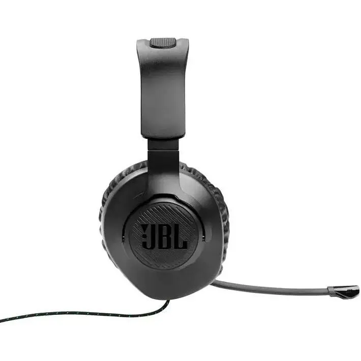 Навушники JBL Quantum 100X (JBLQ100XBLKGRN) провідні з мікрофоном чорні - фото 4