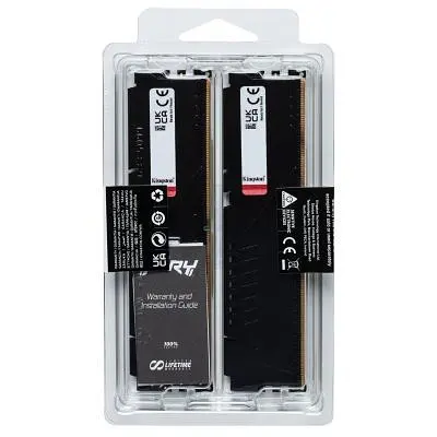 Модуль пам'яті для комп'ютера DDR5 64GB (2x32GB) 5600 MHz Beast EXPO Black Kingston Fury (ex.HyperX) (KF556C40BB2K2-64) - фото 6