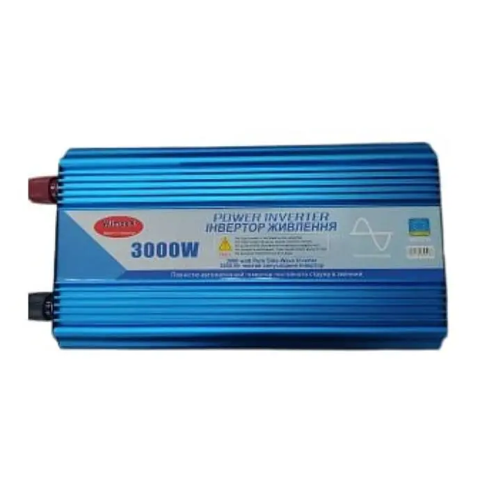 Автомобільний інвертор-перетворювач напруги 3000 W з 12 V до 220 V з чистою синусоїдою Power Inverter WimpeX WX-3010 - фото 4